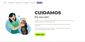 Pet - Landing Page