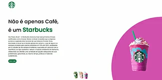 Starbucks - Landing Page